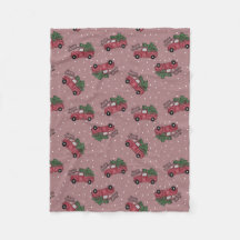 God jul Vintage Red Lastbil