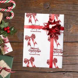 God jul, vit bukrepeter presentpapper