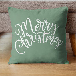 God jul vit festive Dekorativ kudde