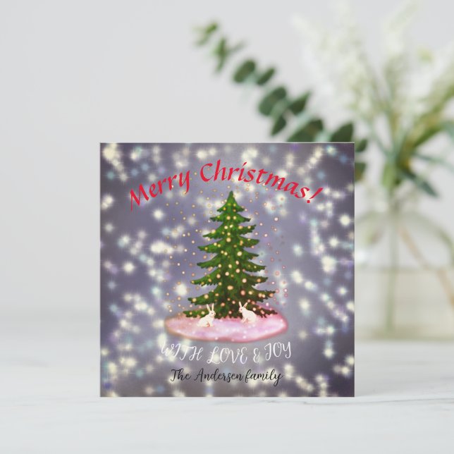 God jul, vit rödspätta (Stående Fram)