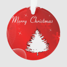 God jul vit silhuette träd
