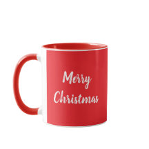 God Jul Vit Skrift Minimalistisk