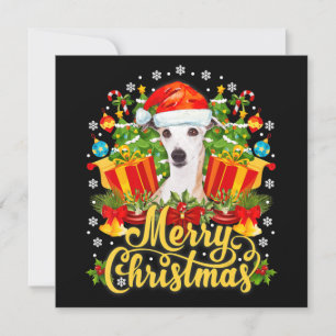 God jul-vitboken Mamma Pappa Julafton Inbjudningar