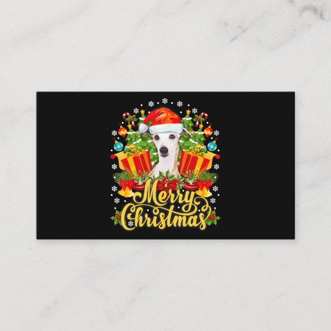 God jul-vitboken Mamma Pappa Julafton Tilläggskort (Framsida)