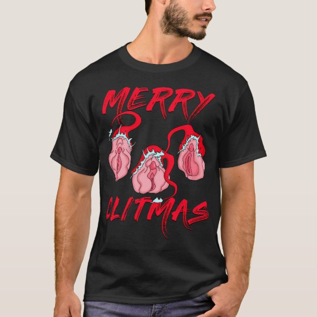 God jul Vulvas T Shirt (Framsida)