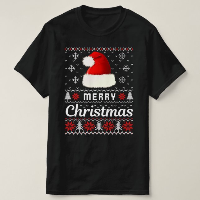god jul Vuxen julsötare T Shirt (Design framsida)