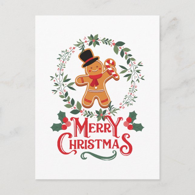 God Jul Vykort (Framsida)