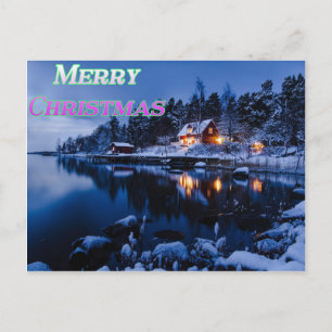 God jul vykort