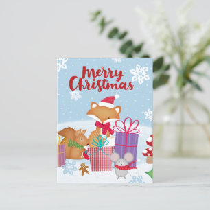 God jul vykort