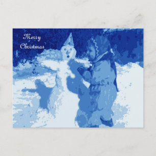 God jul vykort