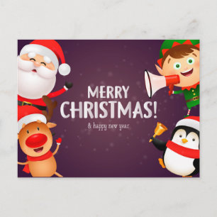 God jul vykort