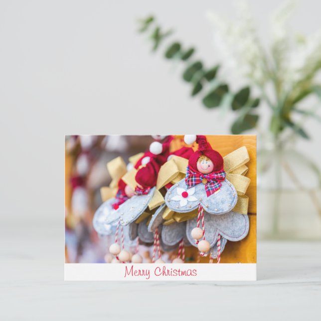 God jul vykort (Stående Fram)