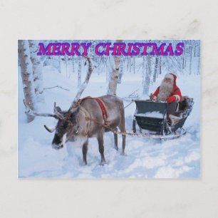 God jul vykort