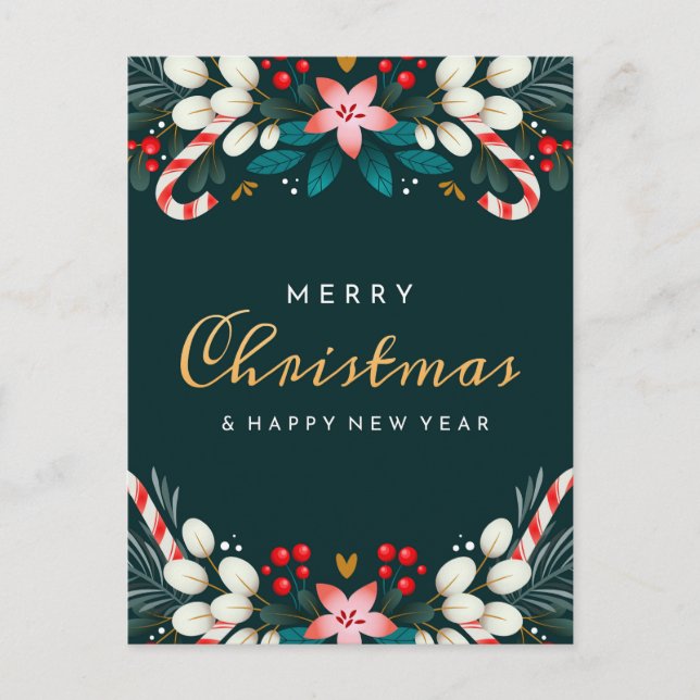 God jul vykort (Framsida)