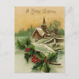 God jul vykort