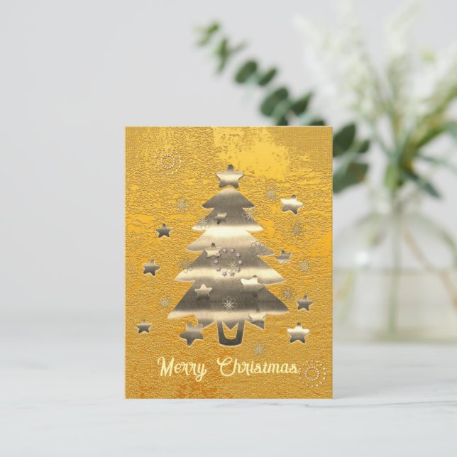 God jul vykort (Stående Fram)