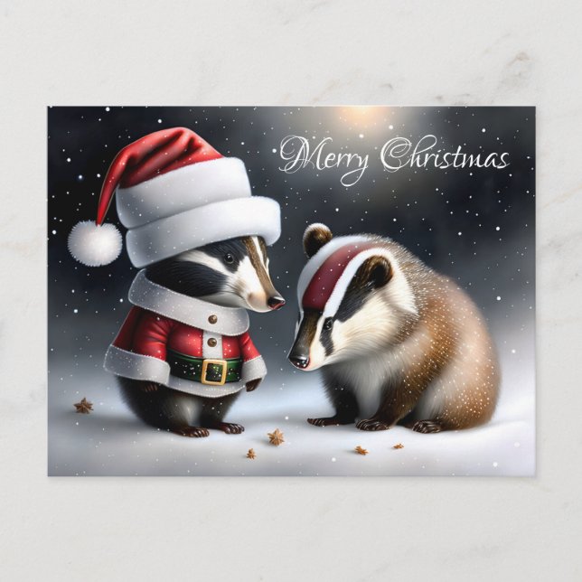 God jul vykort (Framsida)