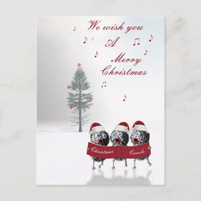 God jul vykort (Framsida)