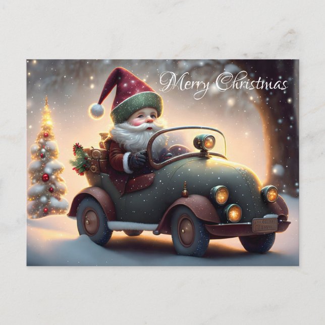 God jul vykort (Framsida)