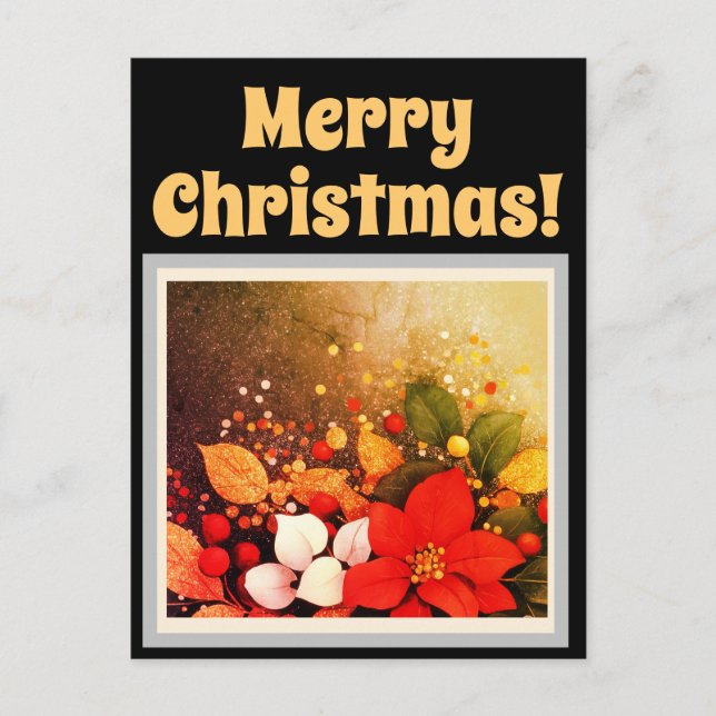 God jul vykort (Framsida)