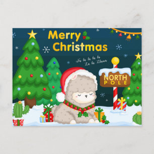 God jul vykort