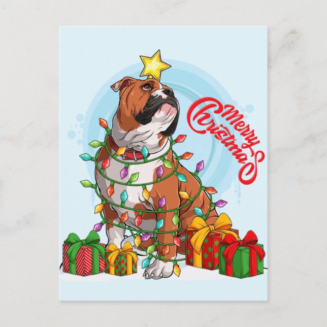 God jul vykort (Framsida)