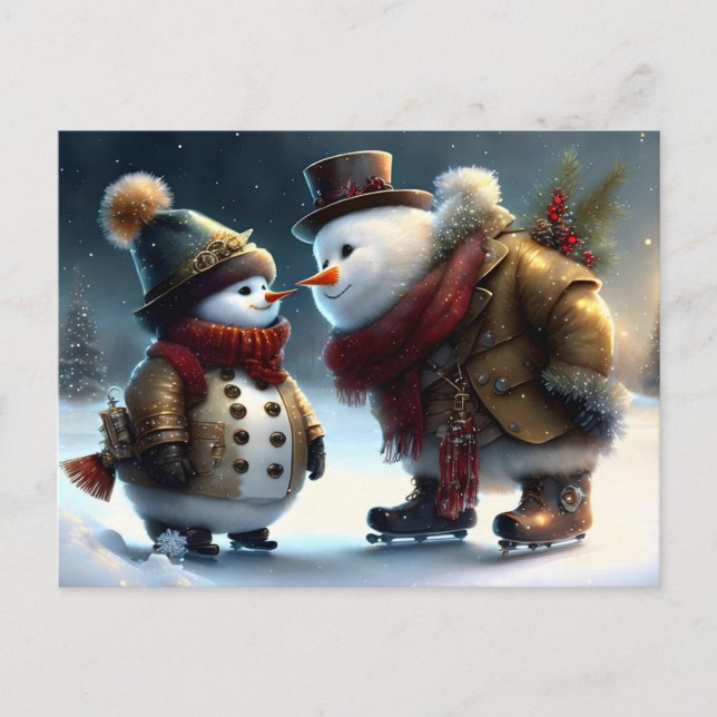 God jul vykort (Framsida)