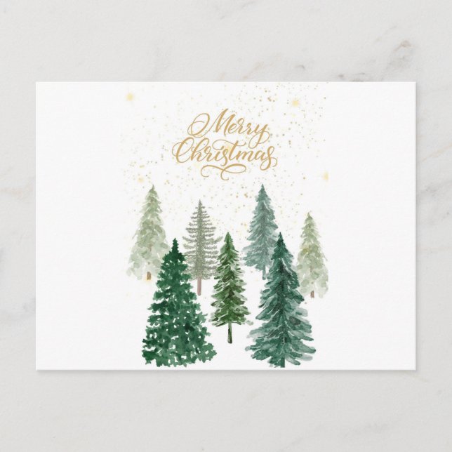 God jul vykort (Framsida)