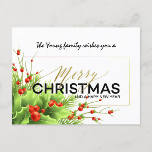 god jul-vykort vykort