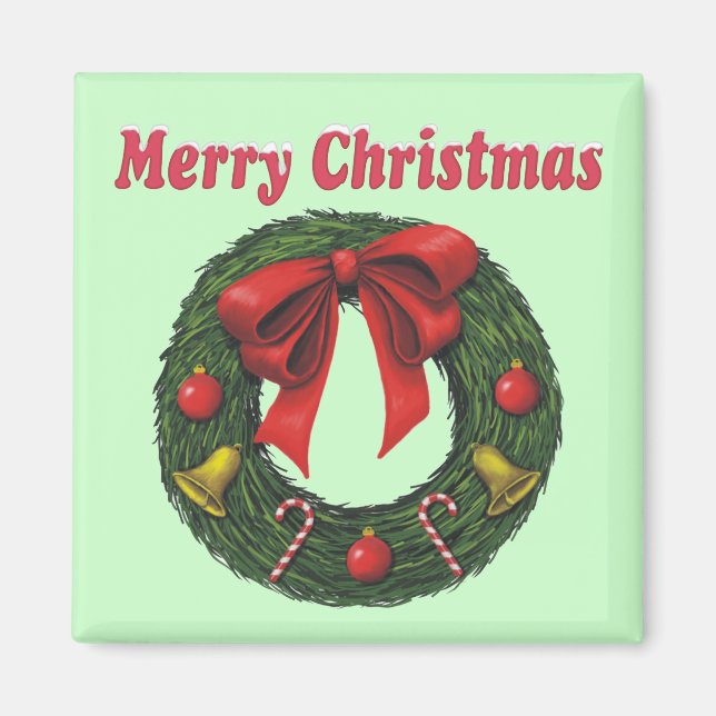 God jul WAN Magnet (Framsidan)