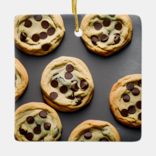 God jul Weir-dough   Funny Cookie Pun Julgransprydnad Keramik