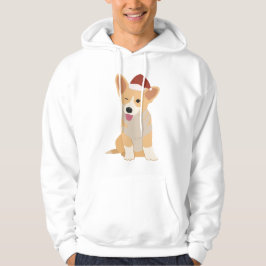 God jul Welsh Corgi Hoodie