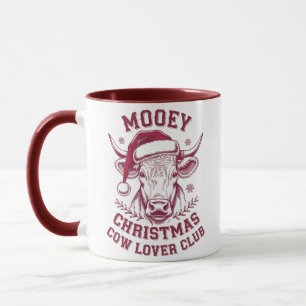 God jul Western Cow Lover Club Julsäsong Mugg