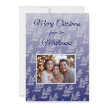 God jul White Grenar Blue Photo