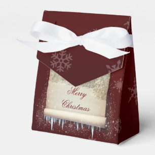 God jul Winter Parchment Illustration Presentaskar