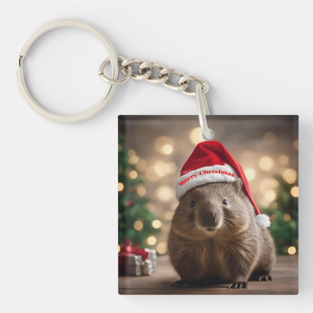 God Jul Wombat. (Framsidan)