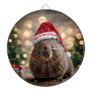 God Jul Wombat. Darttavla