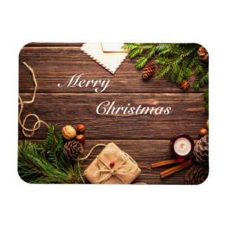 God jul Wood Design Magnet
