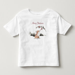 God jul Woodland Fox T Shirt
