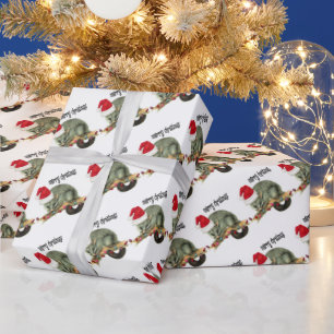 God jul Wrapping Papper Possum Presentpapper
