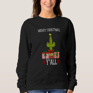 God jul Y All Cactus Plant Julgran T Shirt