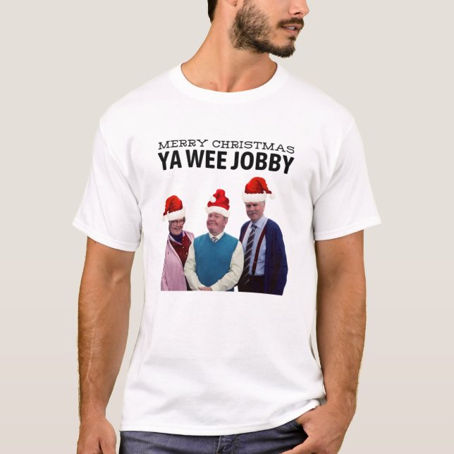 God jul Ya Wee Jobby Jack Victor och Isa5 T Shirt (Framsida)