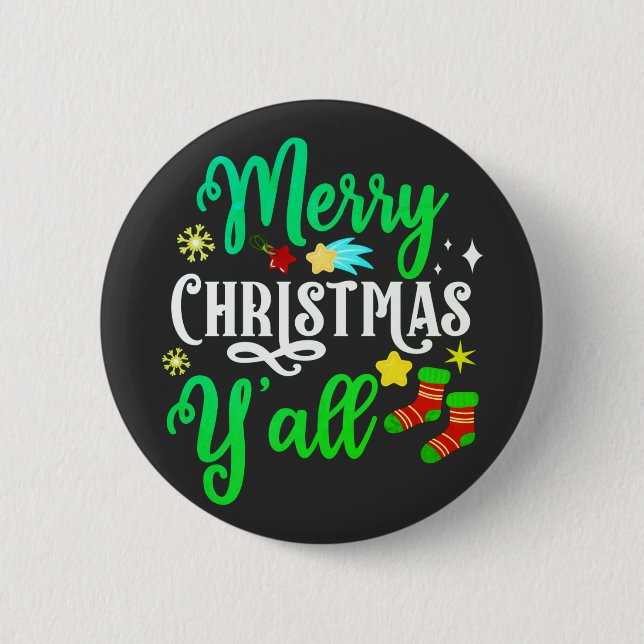 God jul Y'all-85918 Knapp (Framsida)