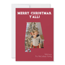 God jul Y'all Crimson Alabama State Photo