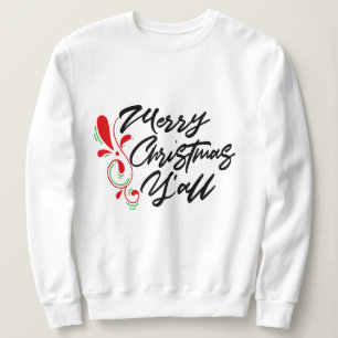 God jul Y'all, Lusnyj Helgdag Humor Graphic T Shirt