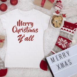 God jul Y'all T Shirt
