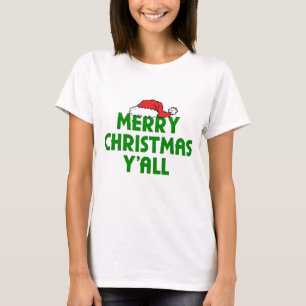 God jul Yall Tee Shirt