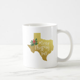 God jul Y'all Texas Mugg