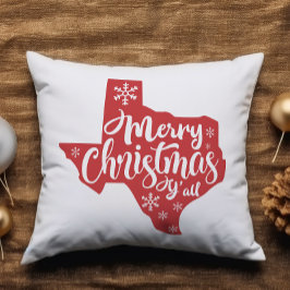 God jul Y'all Texas State Kudde