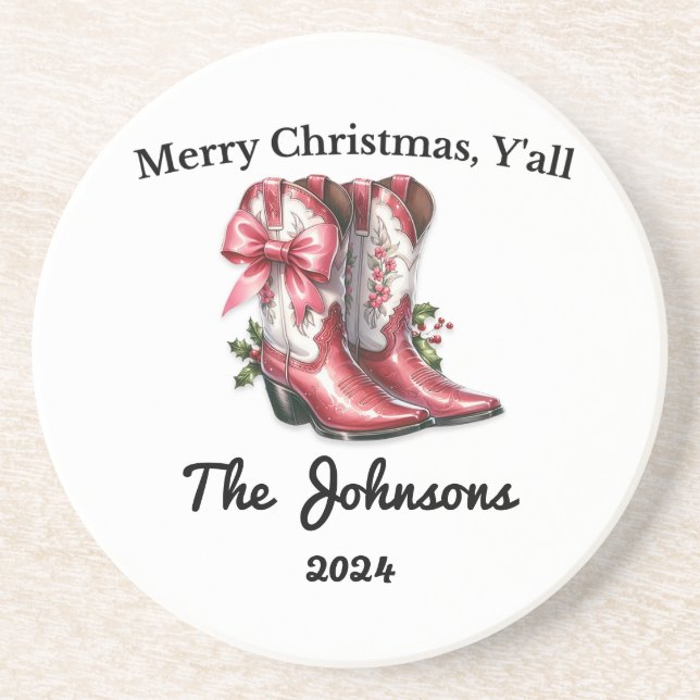 God jul Y'all Underlägg (Framsidan)